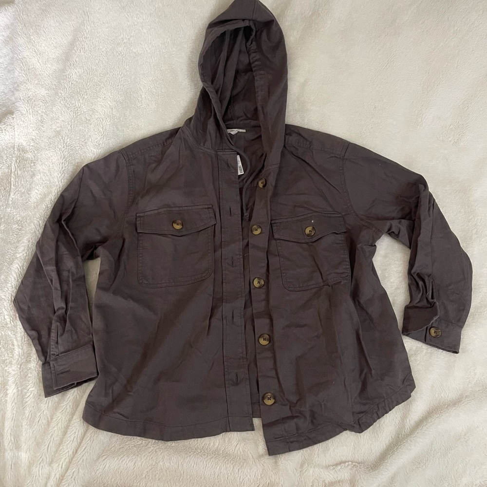 Maurice’s jacket gray size 0X new with tag